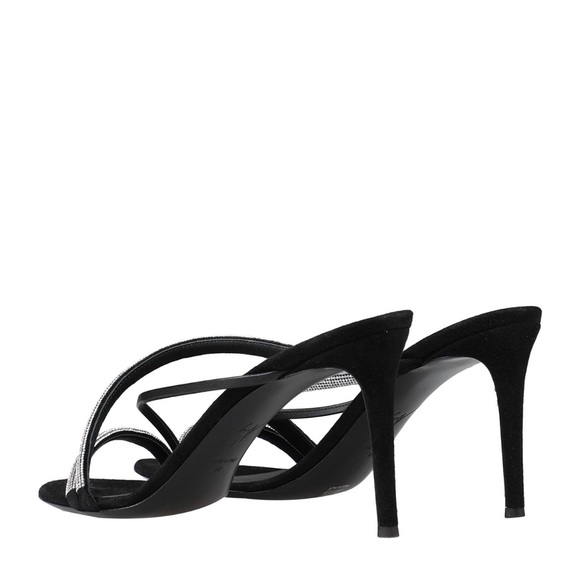 Authentic Giuseppe Zanotti croisette crystal heels - Picture 3 of 7